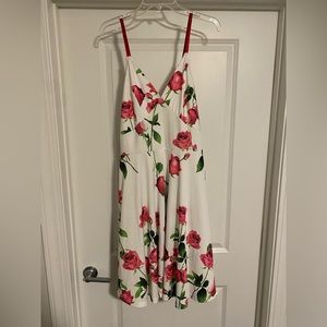Beautiful white floral dress